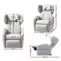 Livemor Electric Massage Chair Vibration Recliner ZENO