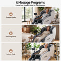 Livemor Beryl Full Body Massage Chair, Airbags Massage, Zero Gravity, with Heat, Electric Recliner