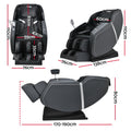 Livemor Electric Massage Chair Recliner Leather Lounge Sofa