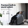 Livemor Electric Massage Chair Recliner Leather Lounge Sofa