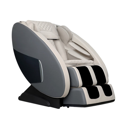 Livemor Electric Massage Chair Recliner Grey Ellmue Massager