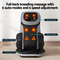 Livemor Massage Seat Cushion Full Back Heating Kneading Foot