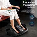 Livemor Massage Seat Cushion Full Back Heating Kneading Foot