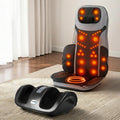 Livemor Massage Seat Cushion Full Back Heating Kneading Foot