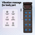 Livemor Massage Mat Heated Vibration Neck Foot Kneading Airbag