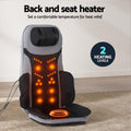 Livemor 8-Node Full Back Massage Cushion Heating Seat Pad