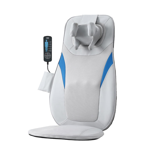 Livemor Full Back Massage Cushion 3D Kneading Heating Seat Pad