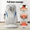 Livemor Full Back Massage Cushion 3D Kneading Heating Seat Pad