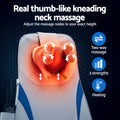 Livemor Full Back Massage Cushion 3D Kneading Heating Seat Pad