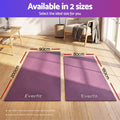 Everfit Exercise Equipment Mat 2M Treadmill Floor Rug Home Gym Fitness Purple