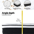 Giselle Bedding 21cm Mattress Euro Top Queen