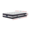 Giselle Bedding 30cm Pocket Spring Mattress KING SINGLE