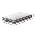 Giselle Bedding Pillow Top Single Mattress 21cm