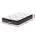 Giselle Pillow Top Mattress 24cm Single Bed