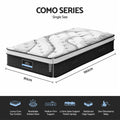 Giselle Bedding 32cm Mattress Euro Top Single