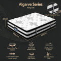 Giselle Bedding 34cm Mattress Euro Top Pocket Spring King