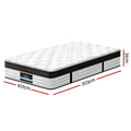 Giselle 31cm Euro Top King Single Mattress