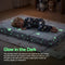 Giselle Bedding Foldable Cot Mattress for Travel Cot, Glow-in-Dark Cover