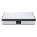 Giselle Mattress Spring Cool Gel Foam Euro Top Bed Medium Firm 25cm QUEEN