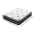 Giselle King Mattress 35cm Pocket Spring Gel Memory Foam Bed