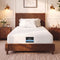 Giselle 25cm King Single Hybrid Mattress Soft Knitted Fabric Edge Support Gel Foam