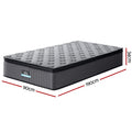 Giselle Single Mattress 34cm High Memory Foam Bed