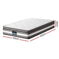 Giselle 30cm Gel Foam Pocket Spring Mattress King Single