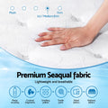 Giselle Bedding 30cm Gel Foam Pocket Spring Queen Mattress