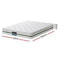 Giselle 20cm Green Tea Memory Foam Double Mattress