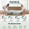 Giselle 20cm Queen Mattress Green Tea Memory Foam