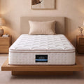 Giselle 30cm King Single Spring Mattress Tencel Cover 5-Zone Firm Back Support