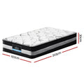 Giselle 30cm Medium Firm King Single Mattress