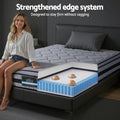 Giselle 34cm Single Hybrid Pocket Spring Mattress