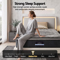 Giselle Bedding 34cm Mattress Bamboo Cover KING SINGLE