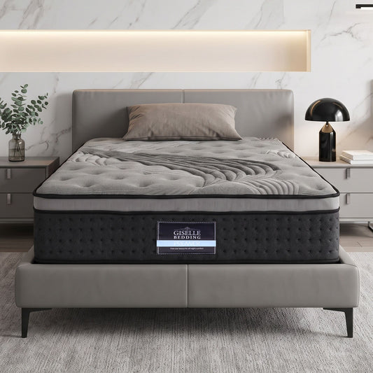Giselle Bedding 34cm Mattress Bamboo Cover SINGLE
