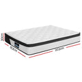 Giselle Bedding 30cm Euro Top QUEEN Mattress
