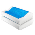 Giselle Contour Pillow Cool Gel Twin Pack Memory Foam