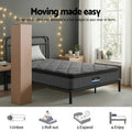 Giselle KING SINGLE Mattress 25cm Pocket Spring Latex Medium Firm