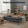 Giselle Single Mattress 25cm Pocket Spring Latex Euro Top Medium Firm