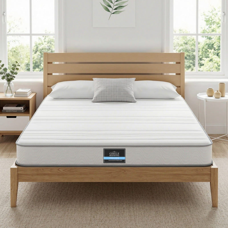 Giselle King Mattress 20cm Egg-Crate Foam Reinforced Edge