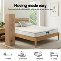 Giselle King Mattress 20cm Egg-Crate Foam Reinforced Edge