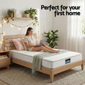 Giselle King Single Mattress 20cm Egg-Crate Foam Reinforced Edge