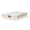 Giselle Bedding 27cm QUEEN Mattress DOUBLE-Sided Flippable