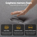 Giselle Double Mattress 35cm Euro Top Graphene Cooling Medium Firm