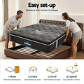 Giselle Queen Mattress 35cm Euro Top Graphene Cooling Medium Firm