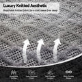 Giselle King Mattress 26cm Firm Pocket Spring Dual Edge Support Dark Grey