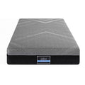 Giselle Single Mattress 26cm Firm Pocket Spring Dual Edge Support Dark Grey