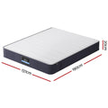 Giselle 20cm Double Bed Pocket Spring Mattress