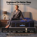 Giselle 34cm Single Hybrid Mattress with Cooling Gel Memory Foam and Edge Support