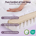 Giselle Queen Euro Top Mattress Firm Pocket Spring Edge Support